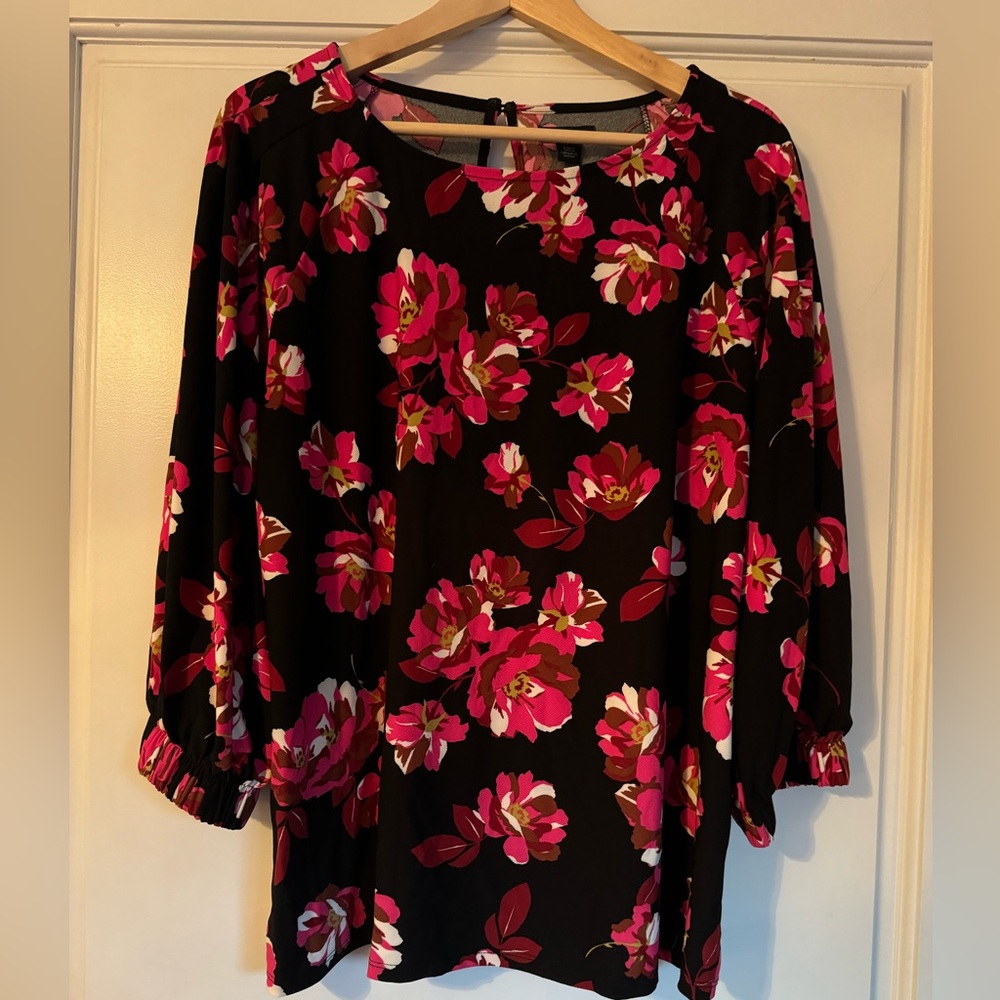 Long sleeve blouse